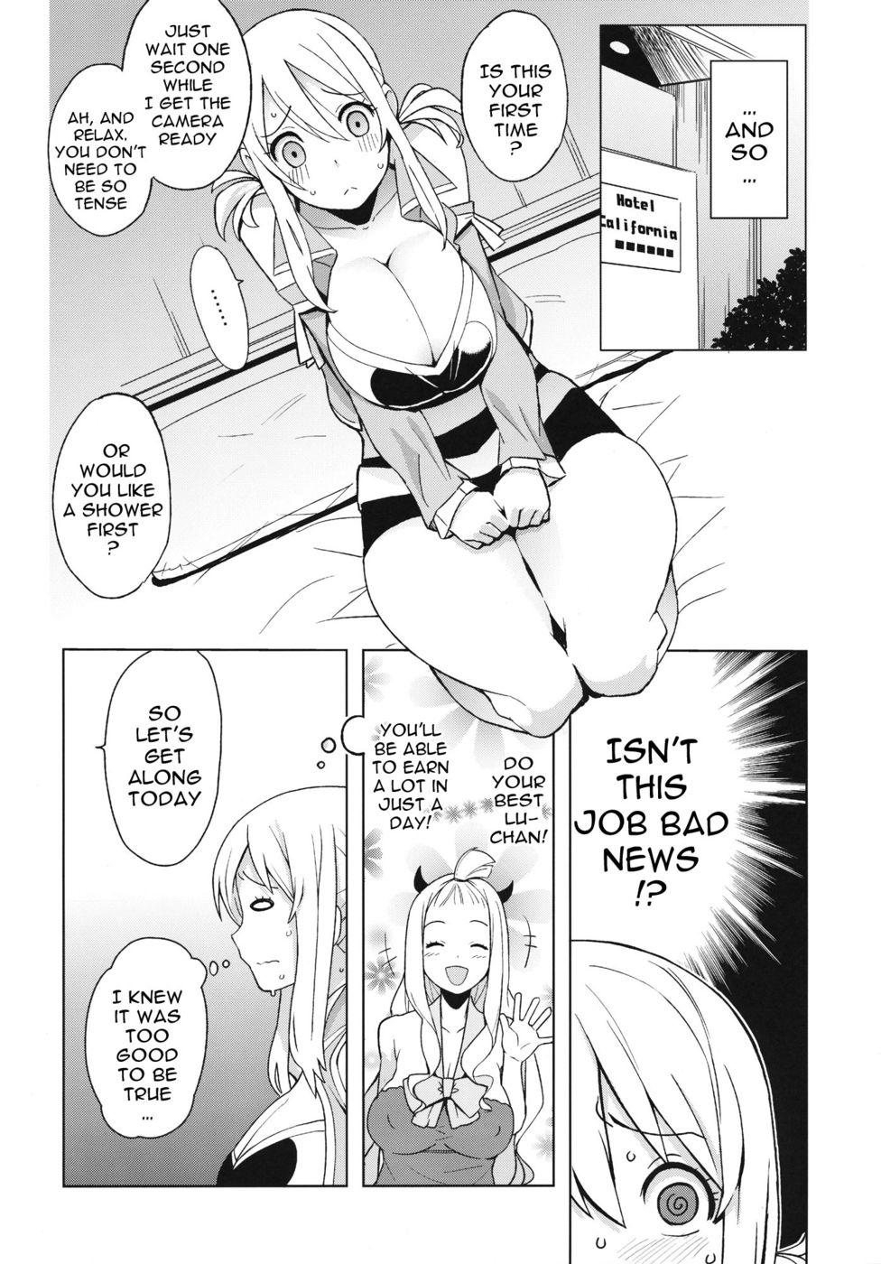 Hentai Manga Comic-Chichikko Bitch-Chapter 4-5